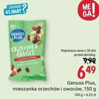Rossmann Genuss Plus, mieszanka orzechów i owoców, 150 g oferta