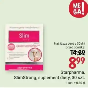 Rossmann Starpharma, SlimStrong, suplement diety, 30 szt. oferta