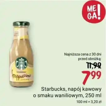 Rossmann Starbucks, napój kawowy o smaku waniliowym, 250 ml oferta
