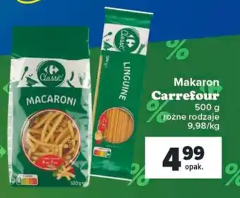 Carrefour Market Makaron Carrefour 500 g oferta