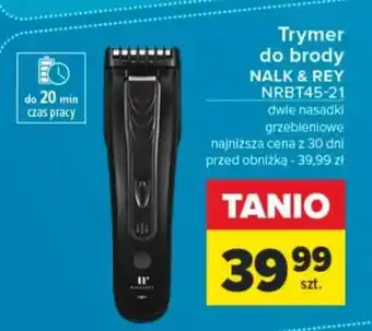 Trymer do brody NALK & REY NRBT45-21