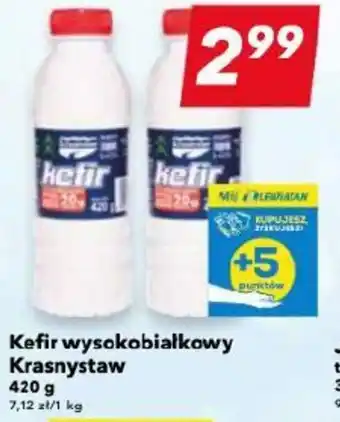 Kefir wysokobiałkowy Krasnystaw 420 g