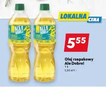 Lewiatan Olej rzepakowy Ale Dobre! 1 l oferta