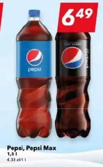 Lewiatan Pepsi, Pepsi Max 1,5 l oferta