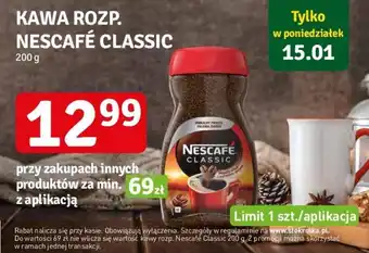 Stokrotka KAWA ROZP. NESCAFÉ CLASSIC 200 g oferta