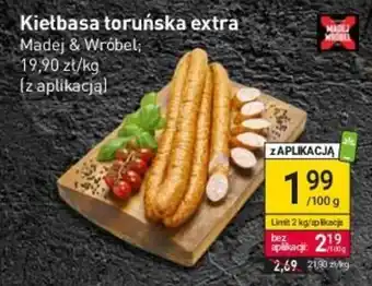 Stokrotka Kiełbasa toruńska extra Madej & Wróbel, 100 g oferta