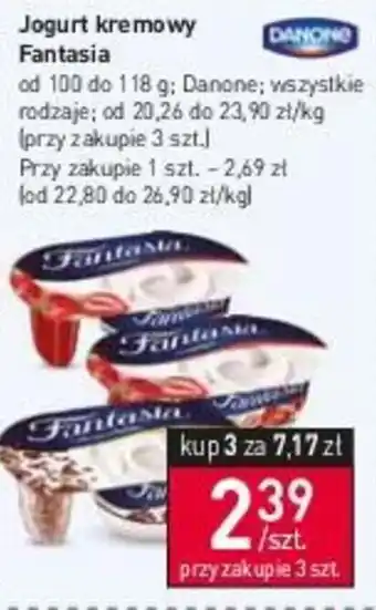 Stokrotka Jogurt kremowy Fantasia 100-118 g oferta