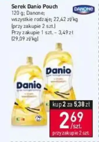 Stokrotka Serek Danio Pouch 120 g oferta