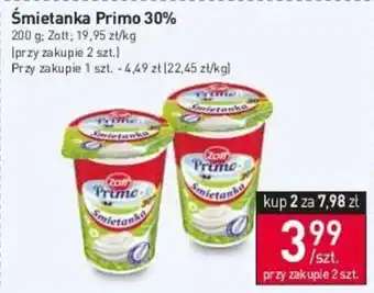 Stokrotka Śmietanka Primo 30% 200 g oferta