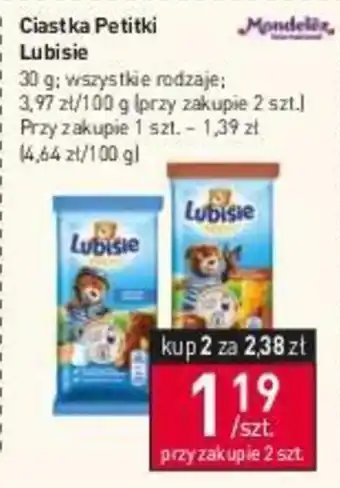 Stokrotka Ciastka Petitki Lubisie 30 g oferta