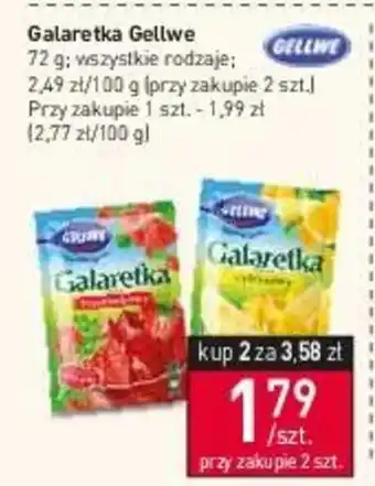 Stokrotka Galaretka Gellwe 72 g oferta