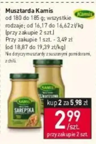 Stokrotka Musztarda Kamis 180-185 g oferta