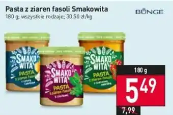 Stokrotka Pasta z ziaren fasoli Smakowita 180 g oferta