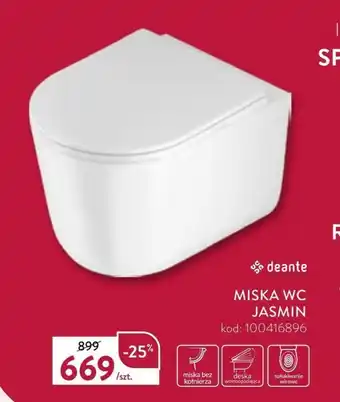 Miska wc deante