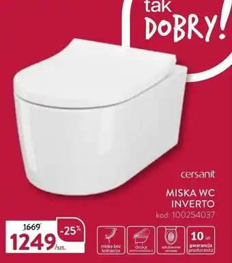 Komfort Miska wc cersanit oferta