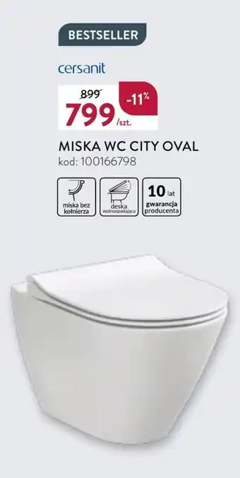 Komfort Miska wc cersanit oferta