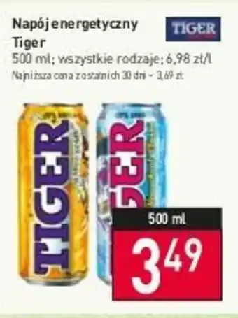Stokrotka Napój energetyczny Tiger 500 ml oferta