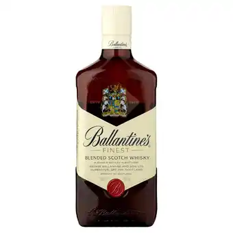Delikatesy Centrum Ballantine's finest szkocka whisky 700 ml i szklanka oferta