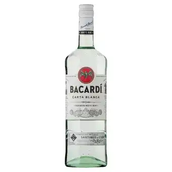 Kaufland Bacardi carta blanca rum 1 l oferta