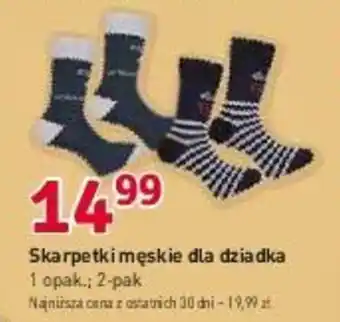 Stokrotka Skarpetki męskie dla dziadka 2-pak oferta