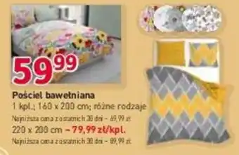 Stokrotka Pościel bawełniana 160 x 200 cm oferta