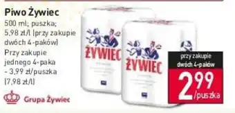 Stokrotka Piwo Żywiec 500 ml oferta