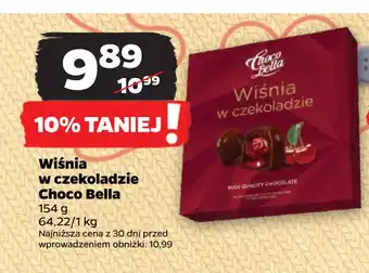 Netto Wiśnia w czekoladzie choco bella oferta