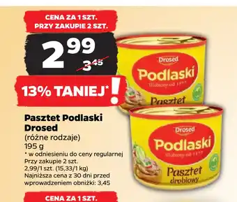 Netto Pasztet podlaski drosed oferta