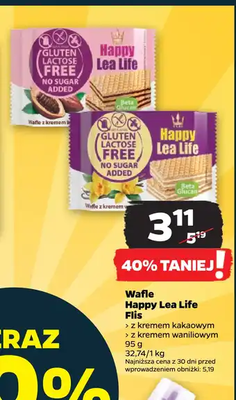 Netto Wafle happy lea life flis oferta