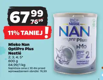 Netto Mleko nan optipro plus nestlé oferta