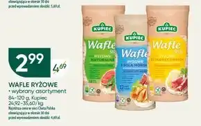 Chata Polska Kupiec wafle ryżowe naturalne 120 g (12 sztuk) oferta