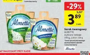 Intermarche Almette puszysty serek twarogowy śmietankowy 150 g oferta