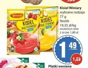 Społem Winiary kisiel z cukrem smak poziomkowy 77 g oferta