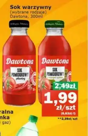 Społem Dawtona sok pomidorowy 330 ml oferta