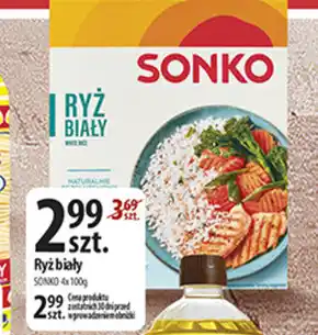 Delisso Delikatesy Sonko ryż biały 400 g (4 x 100 g) oferta