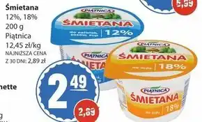 Społem Piątnica śmietana 12% 200 g oferta