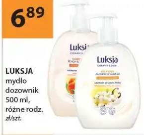 Drogerie Laboo Luksja creamy & soft kremowe mydło w płynie relaksujące jaśmin i wanilia 500 ml oferta