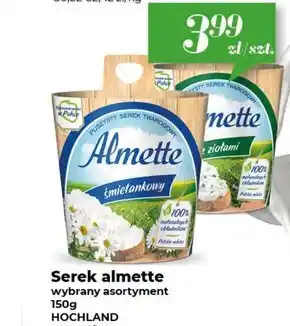 Społem Almette puszysty serek twarogowy śmietankowy 150 g oferta
