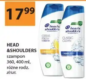 Drogerie Laboo Head & shoulders classic clean szampon przeciwłupieżowy – usuwa do 100% łupieżu, 400 ml oferta