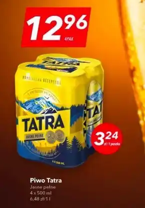 Lewiatan Tatra piwo jasne pełne 4 x 500 ml oferta