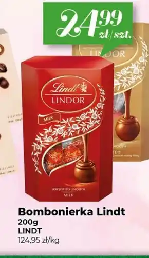 Społem Lindt lindor praliny z czekolady mlecznej 200 g oferta