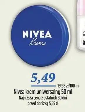 Społem Nivea krem uniwersalny 50 ml oferta