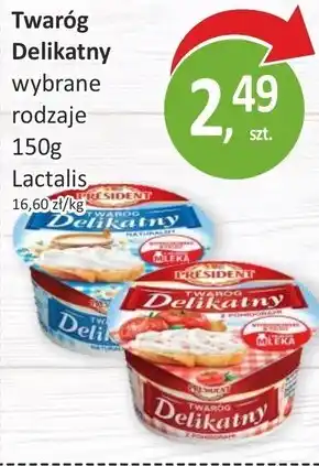 Passa Président twaróg delikatny naturalny 150 g oferta