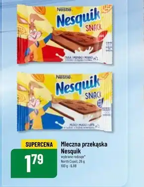 Polomarket Nestlé nesquik snack biszkopt z kremowym nadzieniem mlecznym o smaku kakaowym 26 g oferta