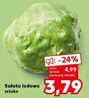 Kaufland Sałata lodowa oferta