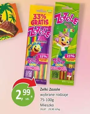 Passa Zozole kwaśne żelki o smaku limonkowo-cytrynowym 75 g oferta
