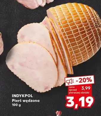 Kaufland INDYKPOL Pierś wędzona 100 g oferta