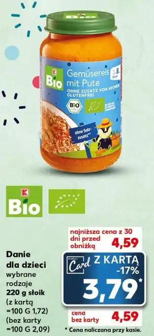 Kaufland Danie dla dzieci 220 g oferta