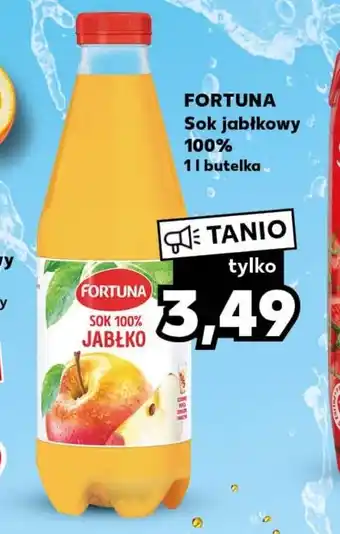 Kaufland FORTUNA Sok jabłkowy 100% 1l oferta