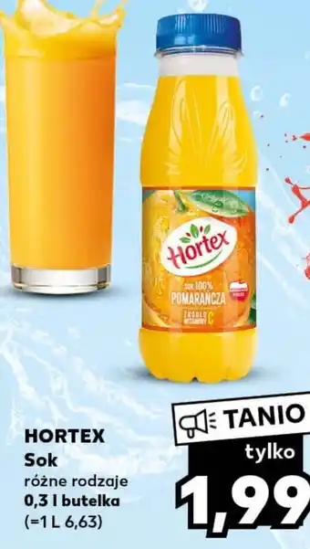 Kaufland HORTEX Sok 0,3 l oferta